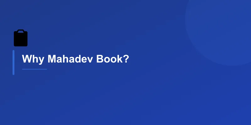 Why Mahadev Book?