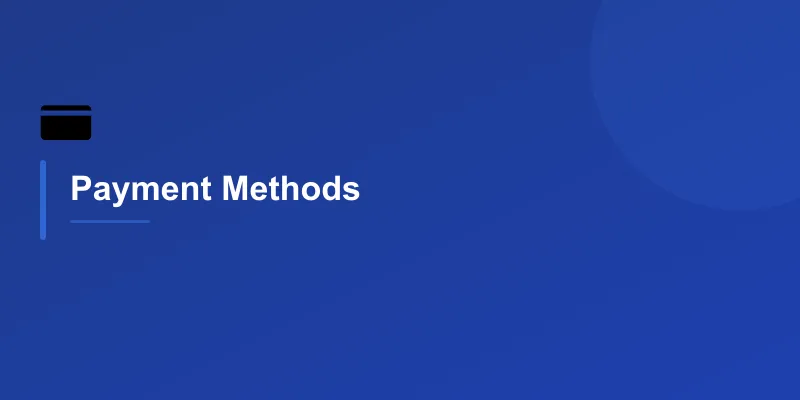 Payment Methods